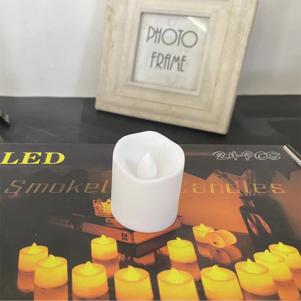 CandleGlow™ | Warme Stearinlichtatmosphäre ohne Rauch oder offene Flamme