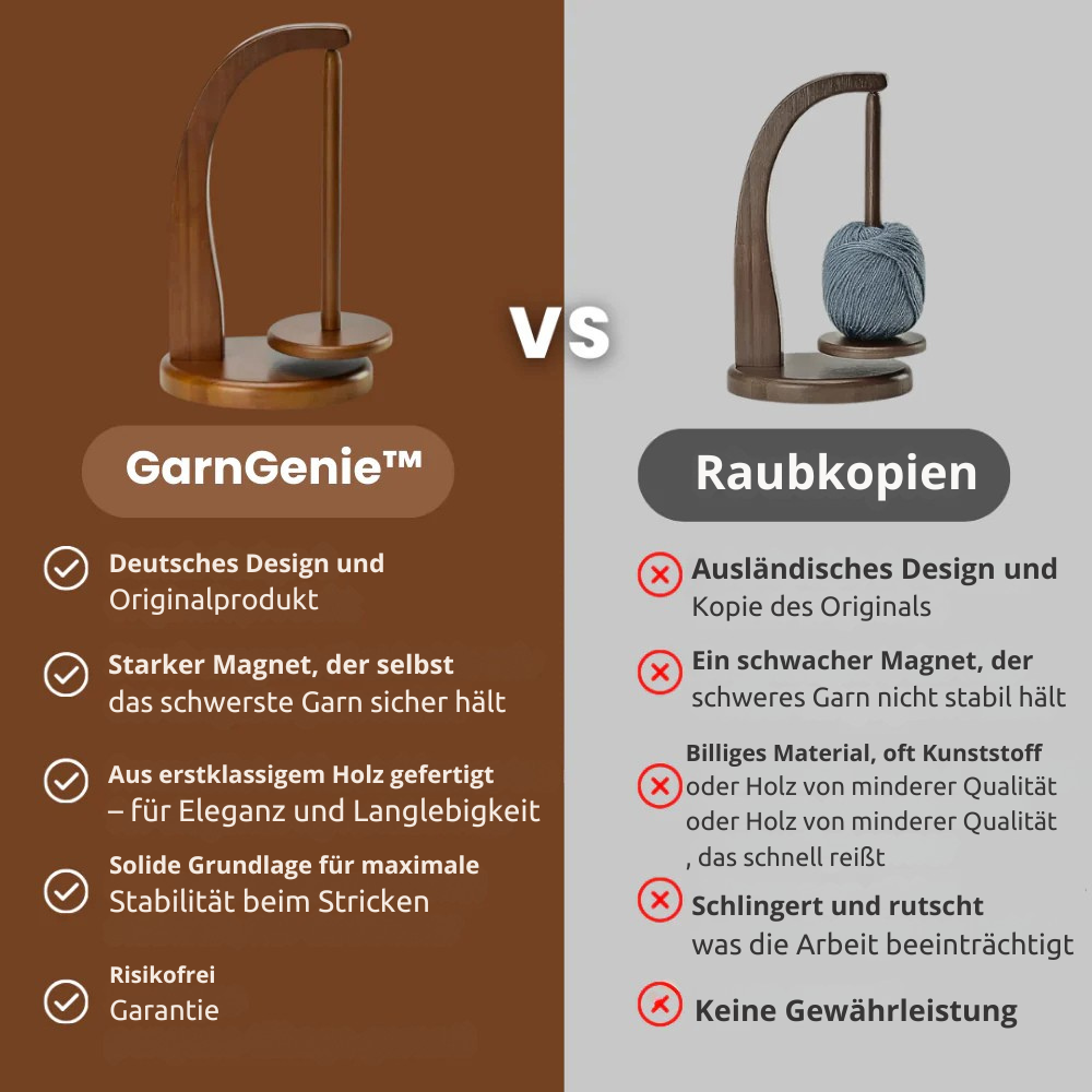 GarnGenie™ | Die einfache Lösung für verwickeltes Garn und weniger Chaos