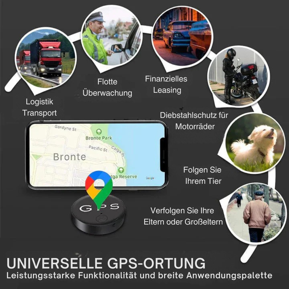 PixiTrack™ Mini-GPS-Tracker | Immer sicher: Schützen Sie Ihr Hab und Gut mit GPS-Ortung in Echtzeit