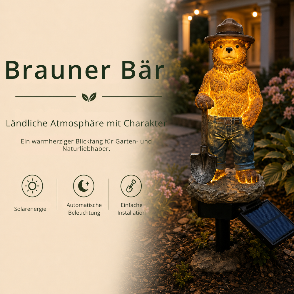 GardenGlow™ | Der kleine Traktor, der den Garten erhellt