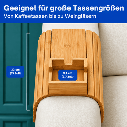 SofaTable™ | Mehr Komfort und alles Wichtige griffbereit