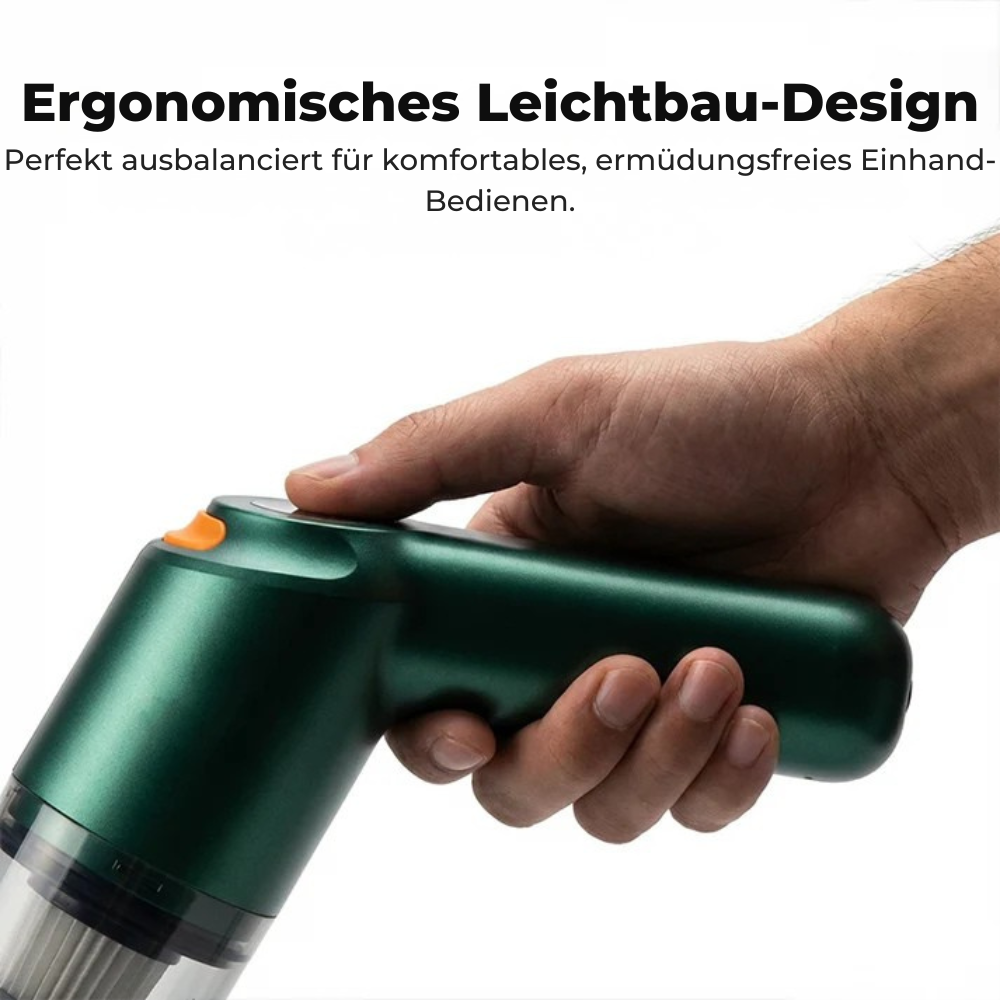 AutoVac™ Pro | Kompakter Autosauger für schnelle Reinigung überall