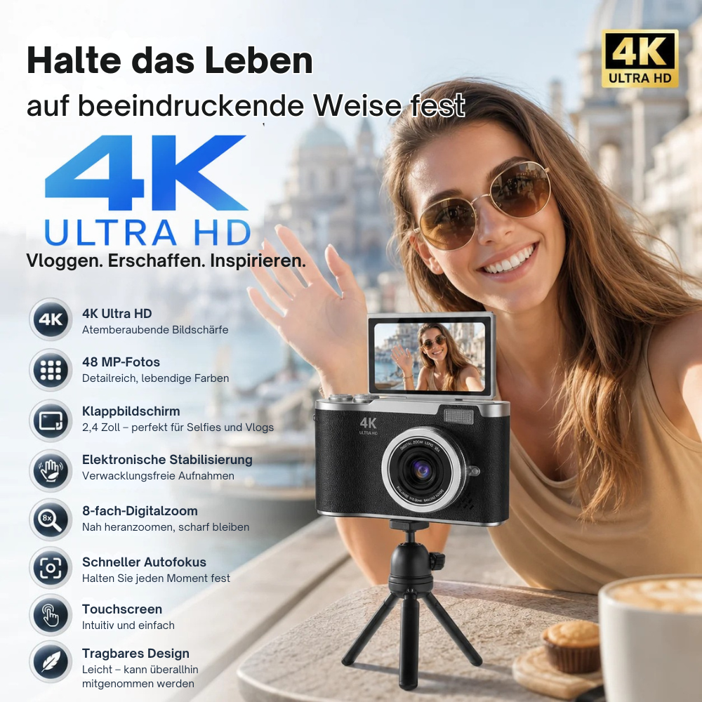 VividCam™ | Das Kameraerlebnis, das besondere Momente in bleibende Erinnerungen verwandelt