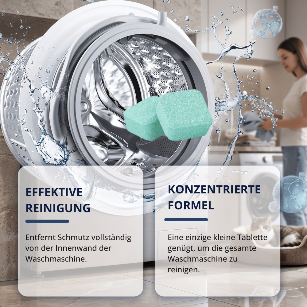 PureWash™ | Frischere Wäsche dank einer saubereren Waschmaschine