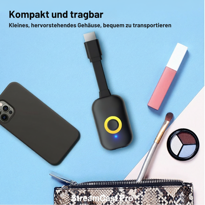 StreamCast™ Pro | Großes Bildschirm-Erlebnis ganz ohne WLAN oder Aufwand