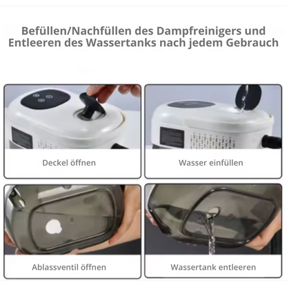 PowerSteam™ | Gründliche Reinigung Ihres Zuhauses mit kraftvoller Dampftechnologie