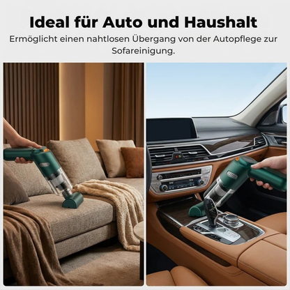 AutoVac™ Pro | Kompakter Autosauger für schnelle Reinigung überall