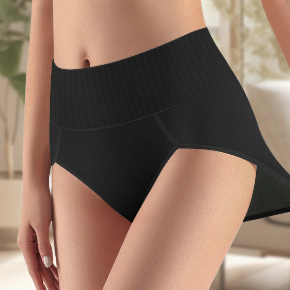 Velisse™ | 6er-Pack atmungsaktive und bequeme High-Waist-Unterhosen mit Bauchunterstützung