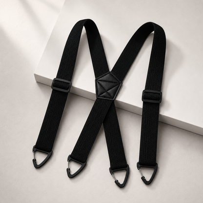 GripSuspenders™ | Hält Ihre Hose sicher und bequem ohne engen Gürtel