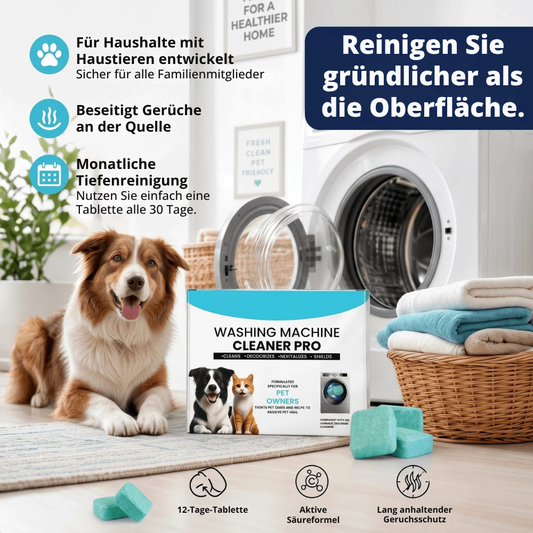 PureWash™ | Frischere Wäsche dank einer saubereren Waschmaschine