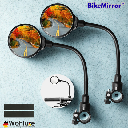 BikeMirror™ | Sieh, was hinter dir passiert, ohne den Fokus nach vorne zu verlieren