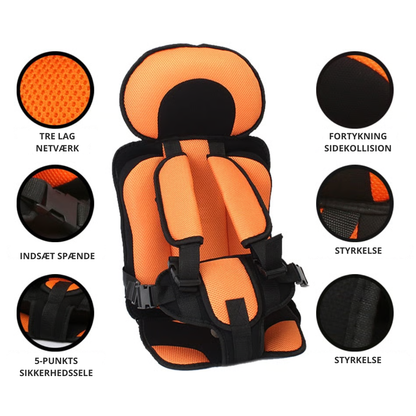 SafeRide™ | Kompakte Lösung für Reisen mit Kindern