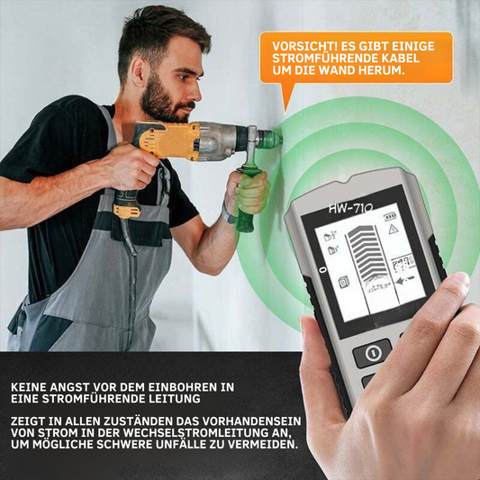 WallScanner™ | Vermeiden Sie teure Fehler – sichern Sie sich Struktur und Leitungen in Ihren Wänden