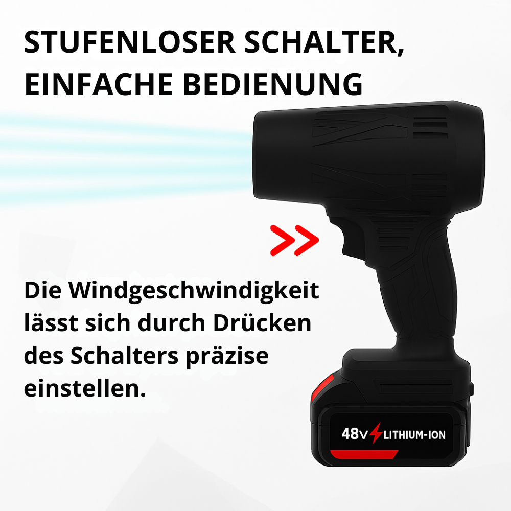 LeafBreeze™ | Kabelloser Laubbläser für schnelle Herbstreinigung