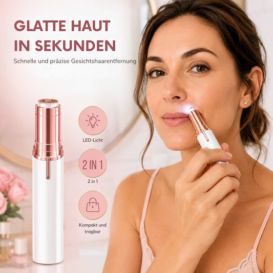 SilkTouch™ | Diskretes Beauty-Werkzeug für glatte, gepflegte Haut in kürzester Zeit