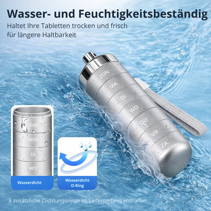 PillMate™ | Elegante Wochenorganisation für Medikamente
