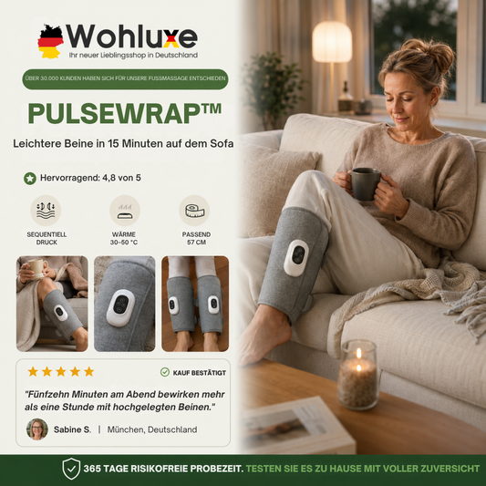 PulseWrap™ | Für leichtere und entspanntere Waden in nur 15 Minuten