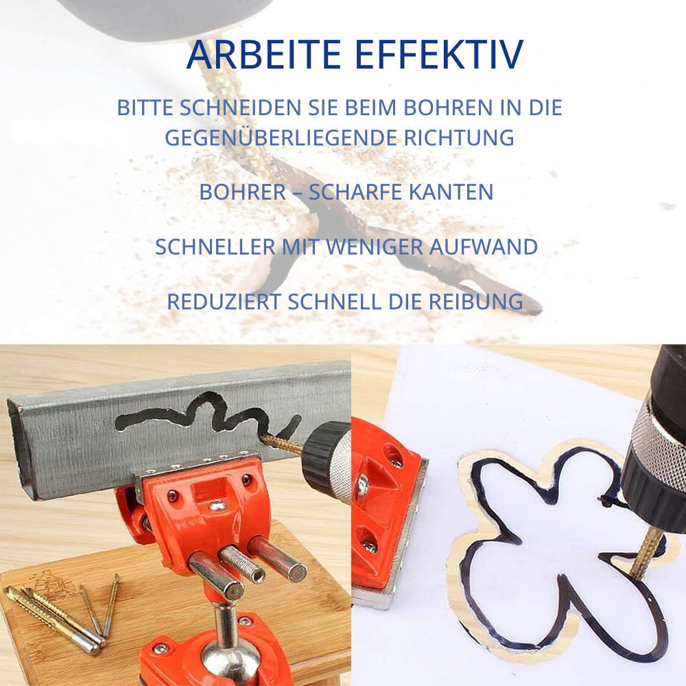 DrillCut™ | Seitliches Bohren und Formenöffnen