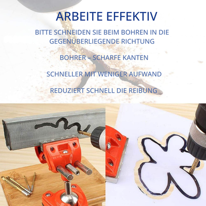 DrillCut™ | Seitliches Bohren und Formenöffnen