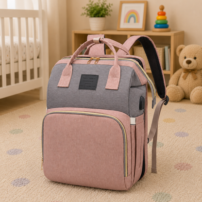 ParentPack™ | Organisierte Wickelrucksack für einfachere Ausflüge mit Baby