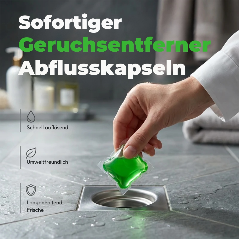OdorAway™ | Frischere Abflüsse für ein einladenderes Zuhause