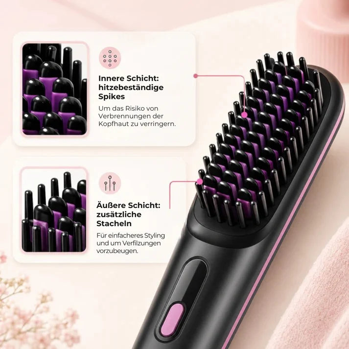 HeatBrush™ | Salonweiches Haar – jederzeit und überall