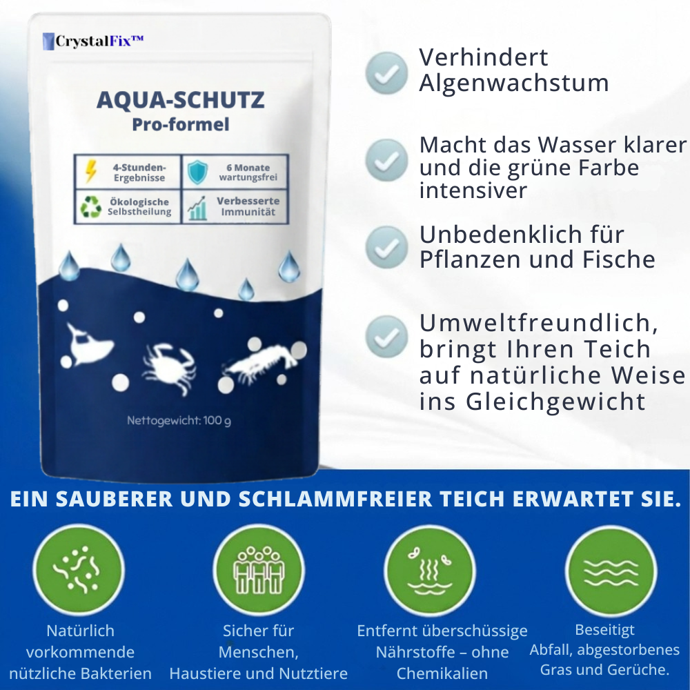 CrystalFix™ | Von grün und trüb zu kristallklar