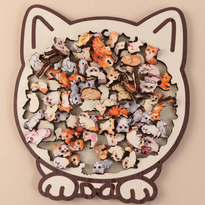 PawPuzzle™ | Dekoratives Hundepuzzle mit Gemütlichkeit und Persönlichkeit