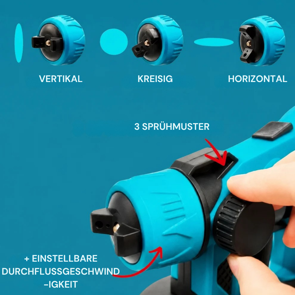 SprayEase™ | Malen Sie größere Projekte schneller und mit weniger Aufwand