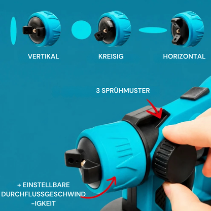 SprayEase™ | Malen Sie größere Projekte schneller und mit weniger Aufwand