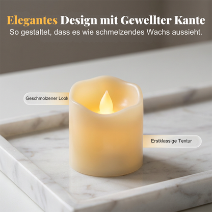 CandleGlow™ | Warme Stearinlichtatmosphäre ohne Rauch oder offene Flamme