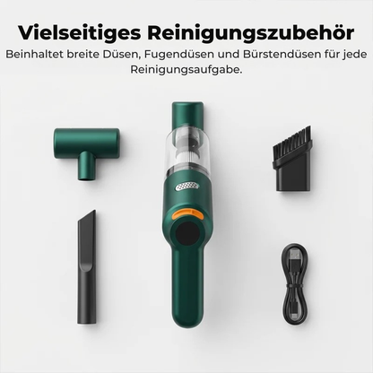 AutoVac™ Pro | Kompakter Autosauger für schnelle Reinigung überall