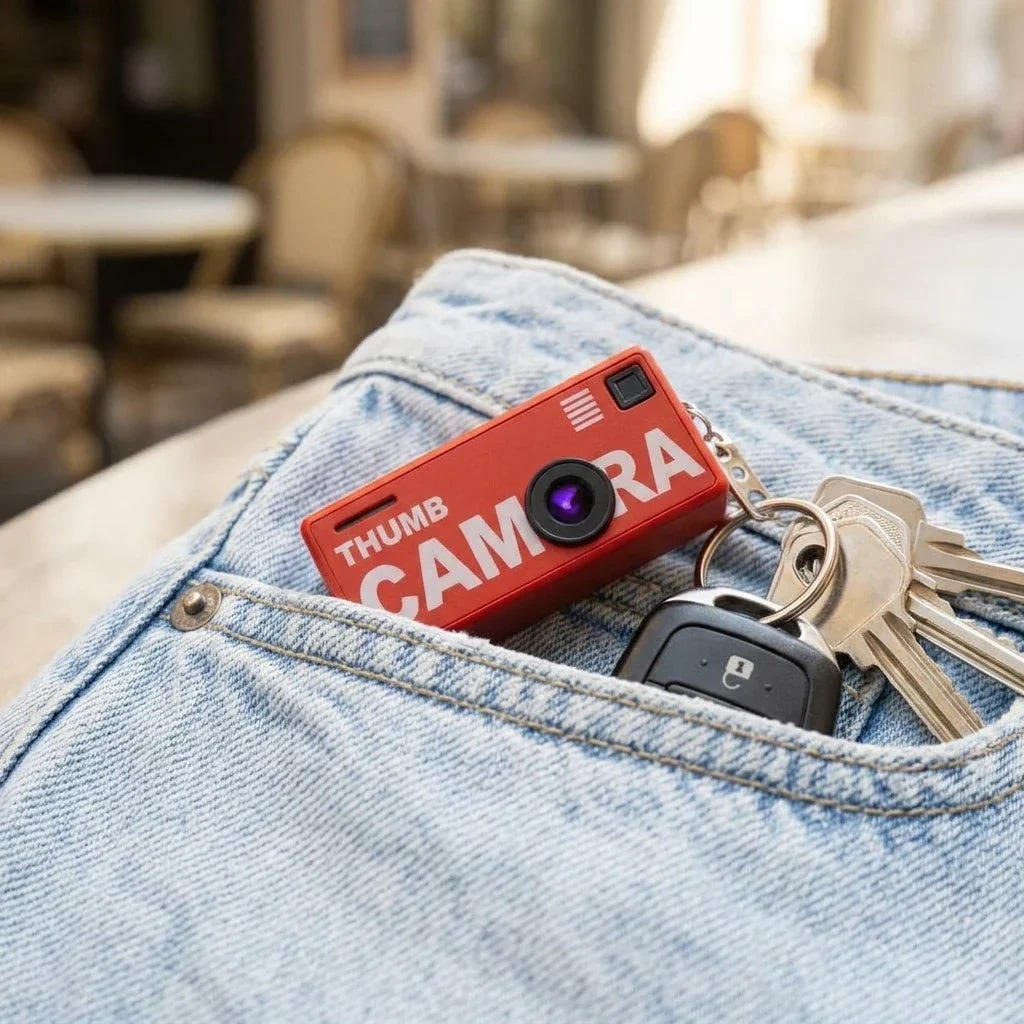 KeyCam™ Pro | Spontane Retro-Fotos für Momente, die niemand plant