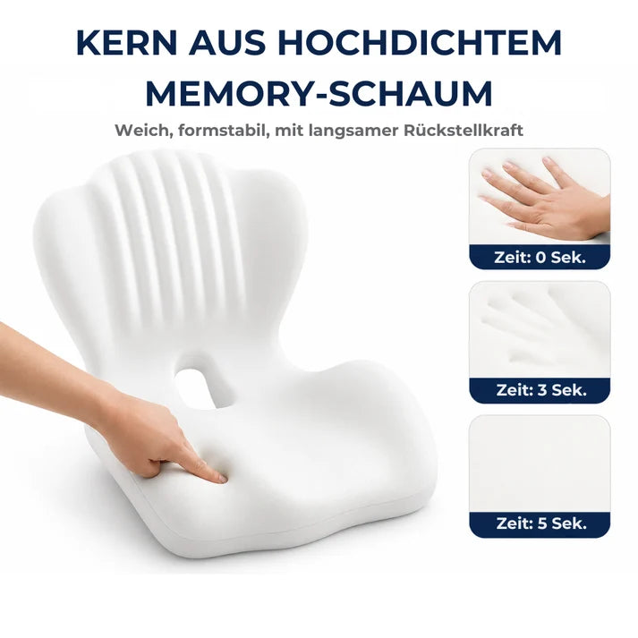 ErgoSit™ | Ergonomisches Sitzkissen für den Komfort den ganzen Tag
