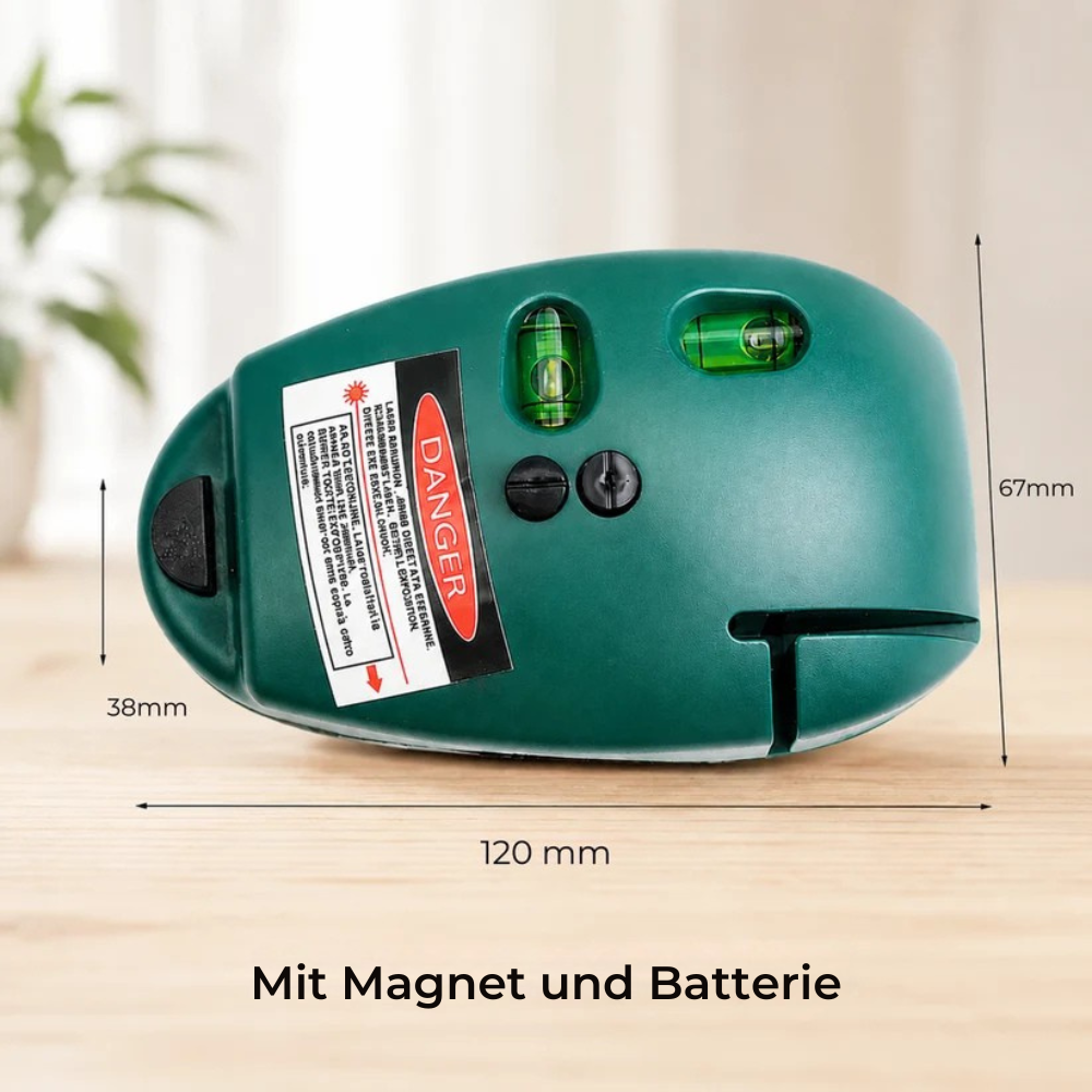 LaserGuide™ | Den richtigen Winkel vor dem Bohren und Montieren erkennen