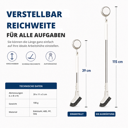 ScrubFlex™ | Reinigen Sie schwer erreichbare Stellen ganz ohne Bücken