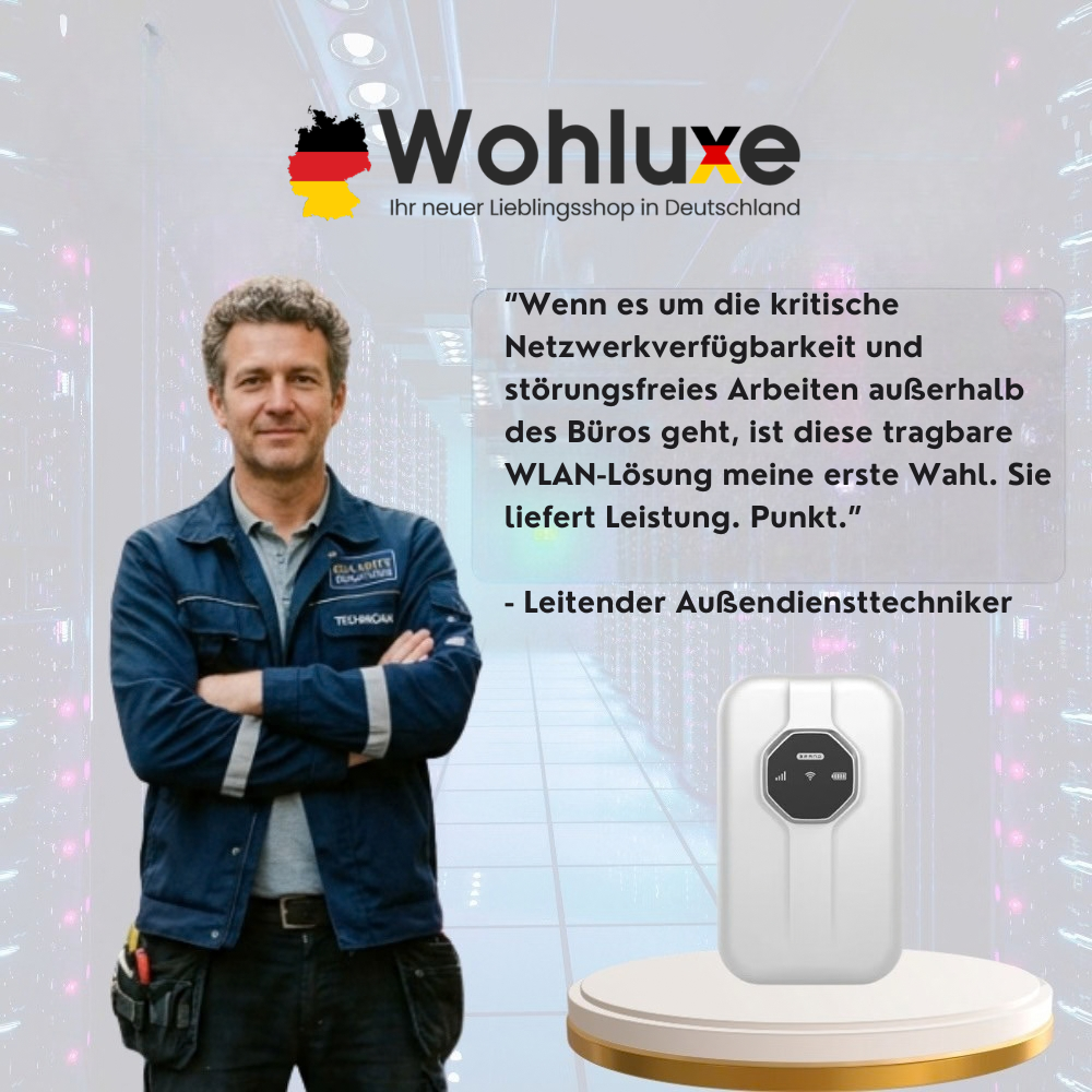 SkyLink™ | Mobiles WLAN für zuverlässige Internetverbindung unterwegs