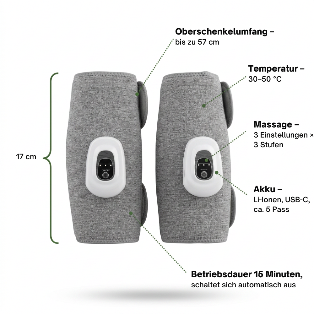 PulseWrap™ | Für leichtere und entspanntere Waden in nur 15 Minuten