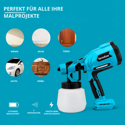 SprayEase™ | Malen Sie größere Projekte schneller und mit weniger Aufwand