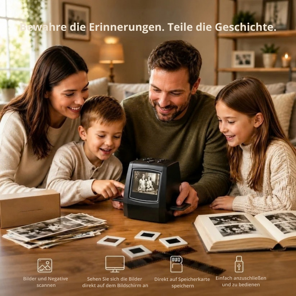 TimeFrame™ | Erwecken Sie alte Erinnerungen zu neuem Leben