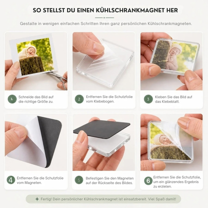 MemoryMagnets™ | Machen Sie Erinnerungen jeden Tag sichtbar