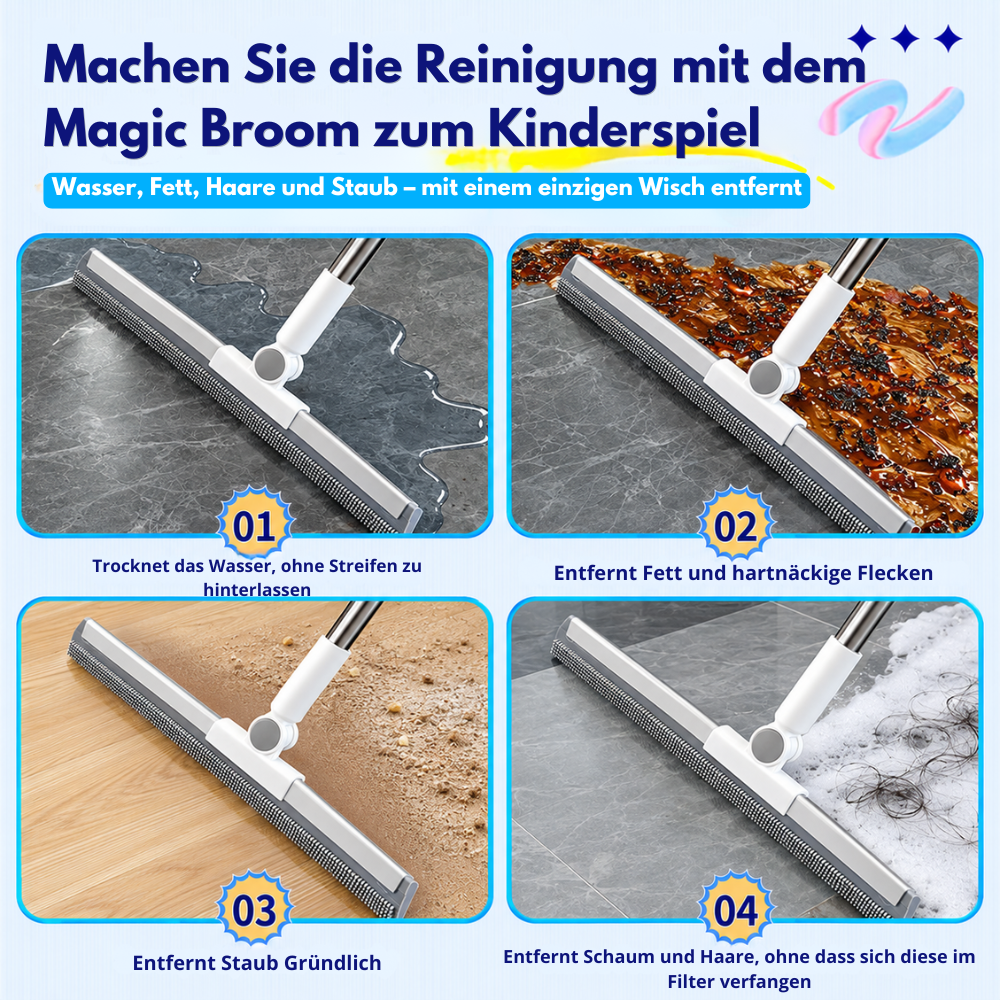 FlexSweep™ | Kehren ohne Haare im Besen