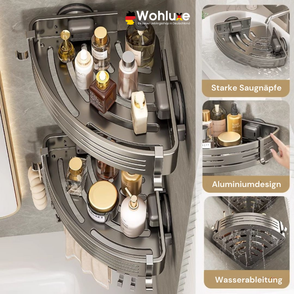 SnapShelf™ | Sorgen Sie in wenigen Sekunden für Ordnung im Badezimmer