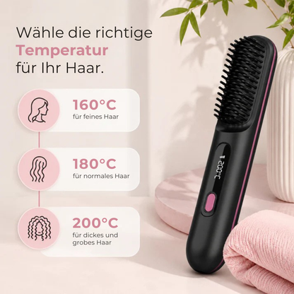 HeatBrush™ | Salonweiches Haar – jederzeit und überall