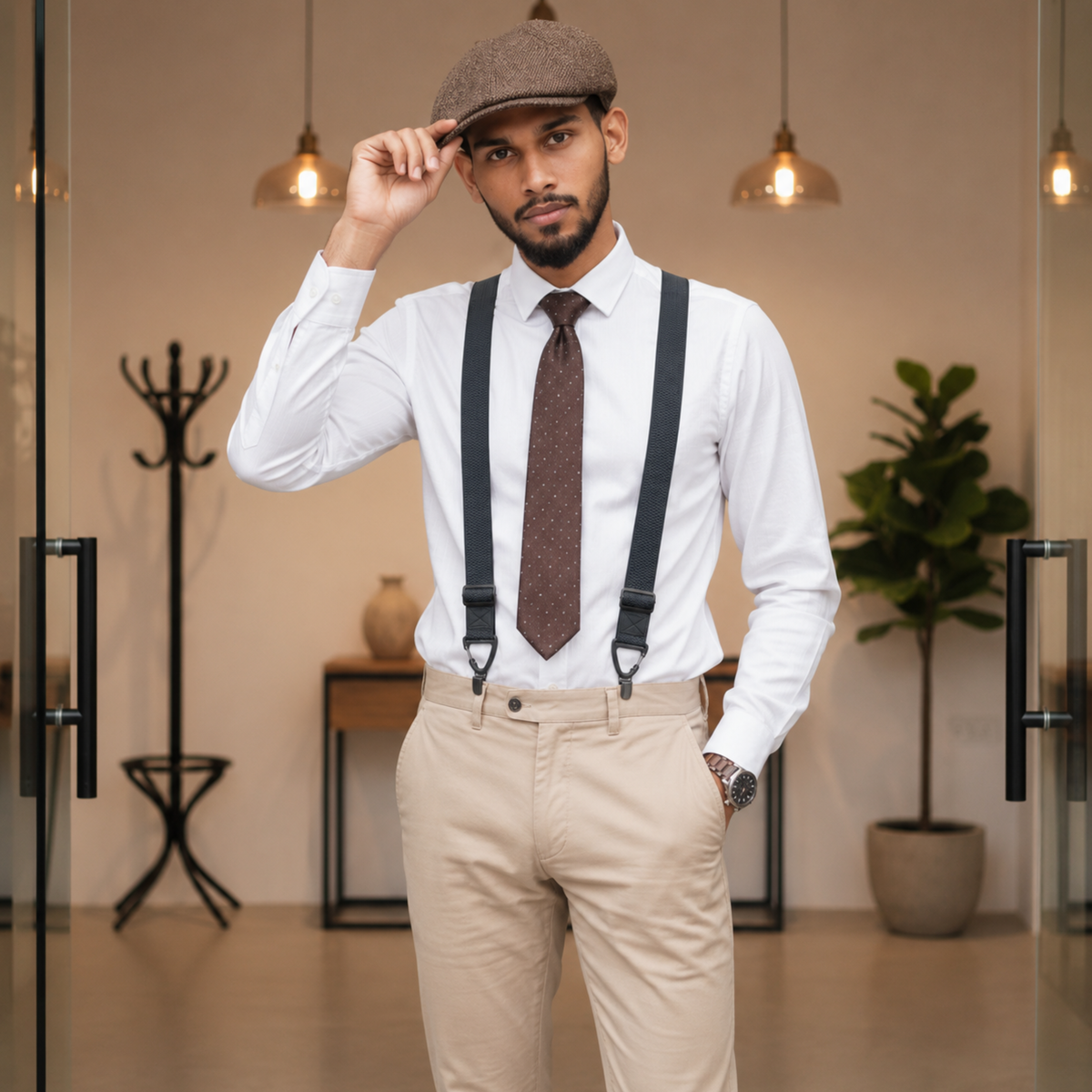 GripSuspenders™ | Hält Ihre Hose sicher und bequem ohne engen Gürtel