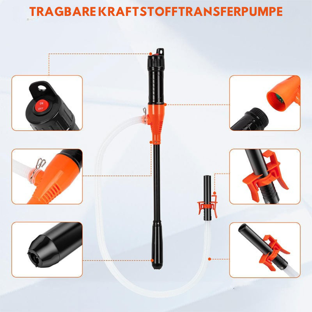FlowPump™ Pro | Elektrische Flüssigkeitspumpe für einfacheren und saubereren Transfer