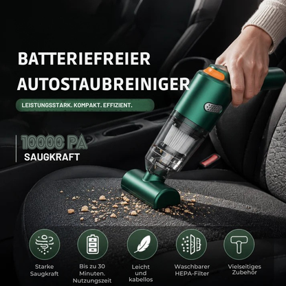 AutoVac™ Pro | Kompakter Autosauger für schnelle Reinigung überall