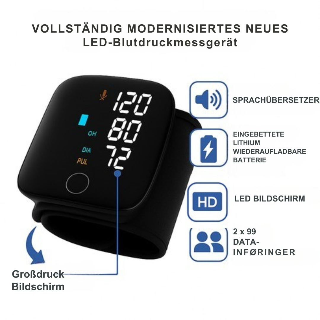 Serco™ | Intelligentes Blutdruckmessgerät Klinisch | Präzision. Immer und überall.