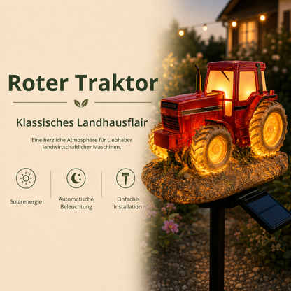 GardenGlow™ | Der kleine Traktor, der den Garten erhellt