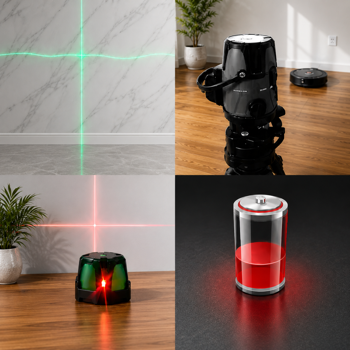 LaserGuide™ | Den richtigen Winkel vor dem Bohren und Montieren erkennen